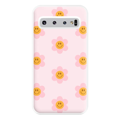 Flower Pattern - Hot Girl Summer Phone Case for Galaxy S10 Plus