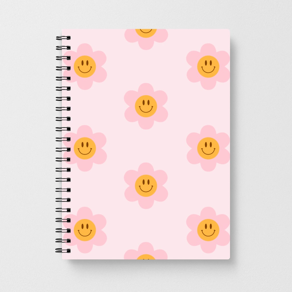 Flower Pattern - Hot Girl Summer Notebook