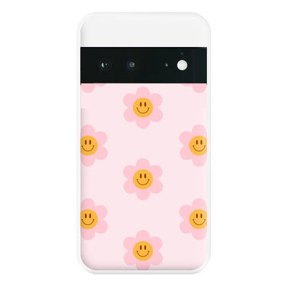 Flower Pattern - Hot Girl Summer Phone Case for Google Pixel 6a