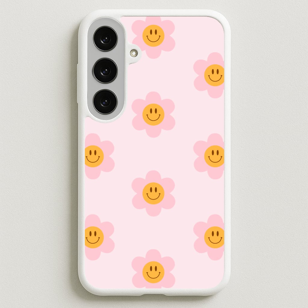 Flower Pattern - Hot Girl Summer Phone Case for Galaxy S25FE