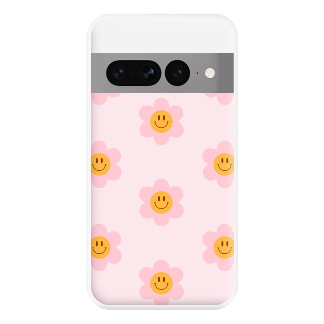 Flower Pattern - Hot Girl Summer Phone Case for Google Pixel 7 Pro