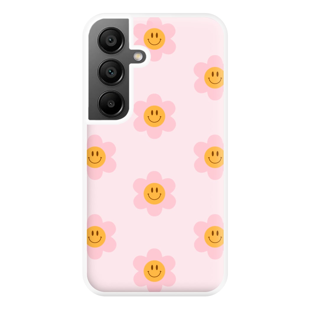 Flower Pattern - Hot Girl Summer Phone Case for Galaxy A55