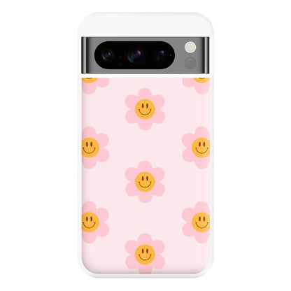 Flower Pattern - Hot Girl Summer Phone Case for Google Pixel 8 Pro