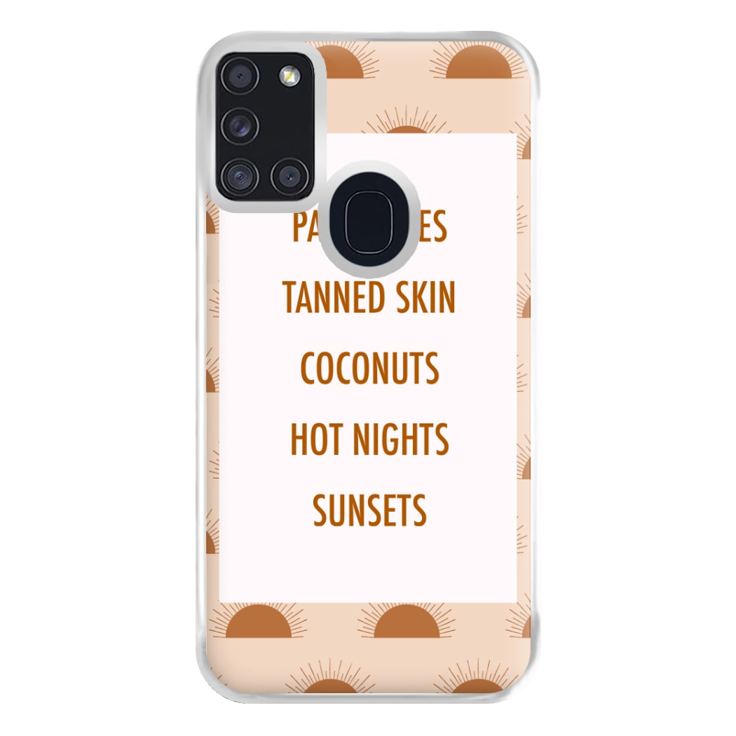 Summers Best Bits - Hot Girl Summer Phone Case for Galaxy A21s