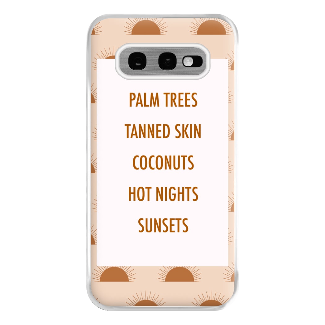 Summers Best Bits - Hot Girl Summer Phone Case for Galaxy S10e