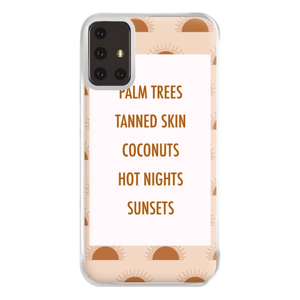 Summers Best Bits - Hot Girl Summer Phone Case for Galaxy A71