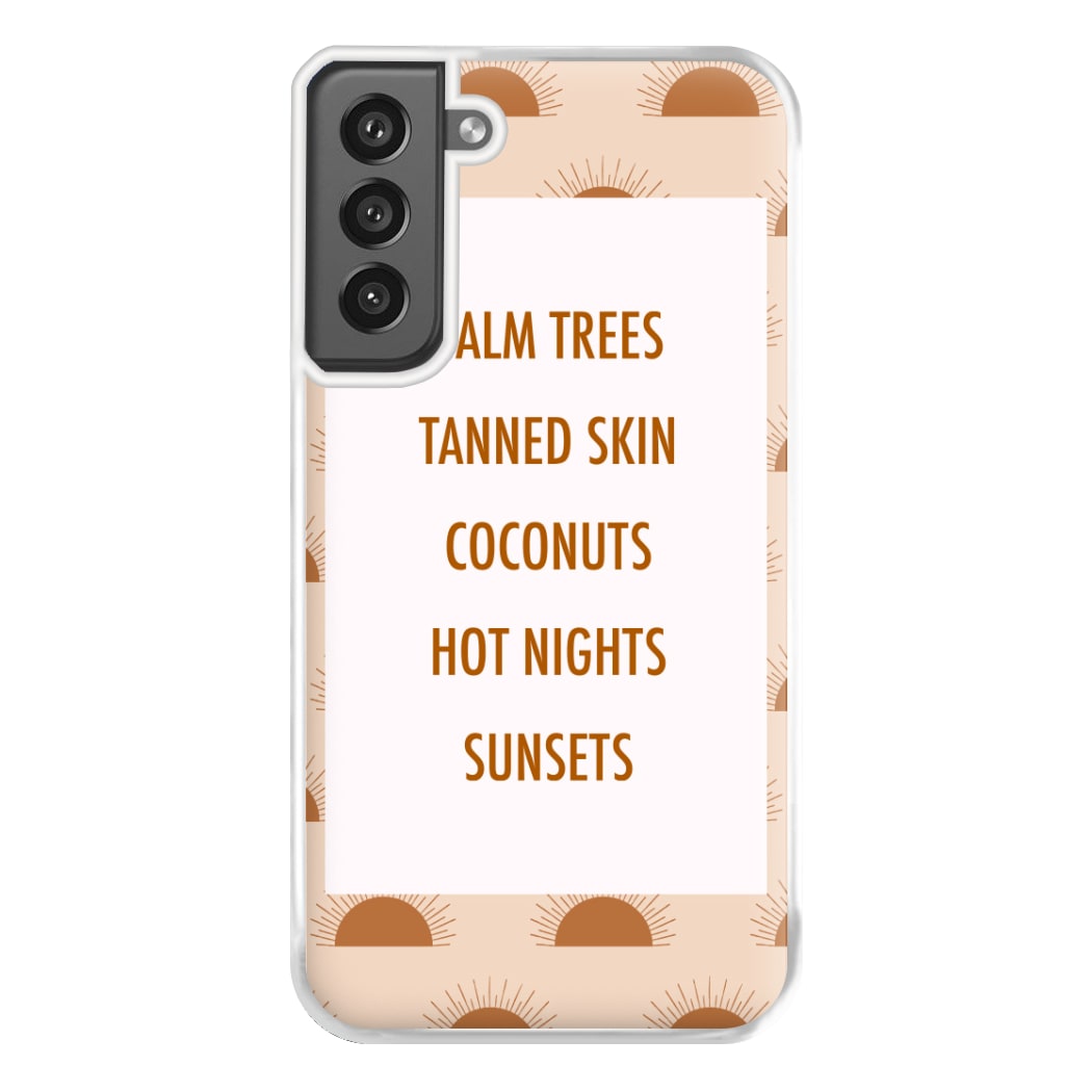 Summers Best Bits - Hot Girl Summer Phone Case for Galaxy S21FE