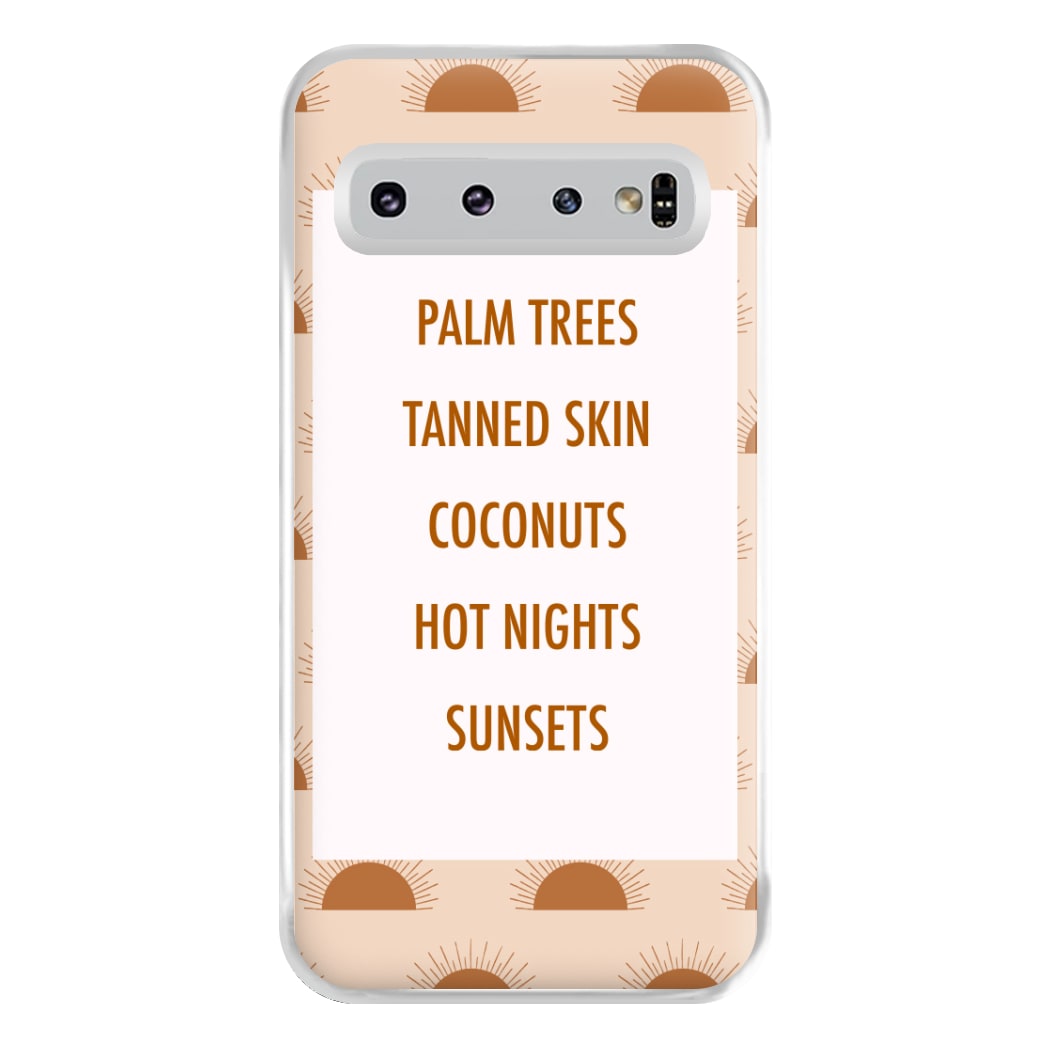 Summers Best Bits - Hot Girl Summer Phone Case for Galaxy S10 Plus