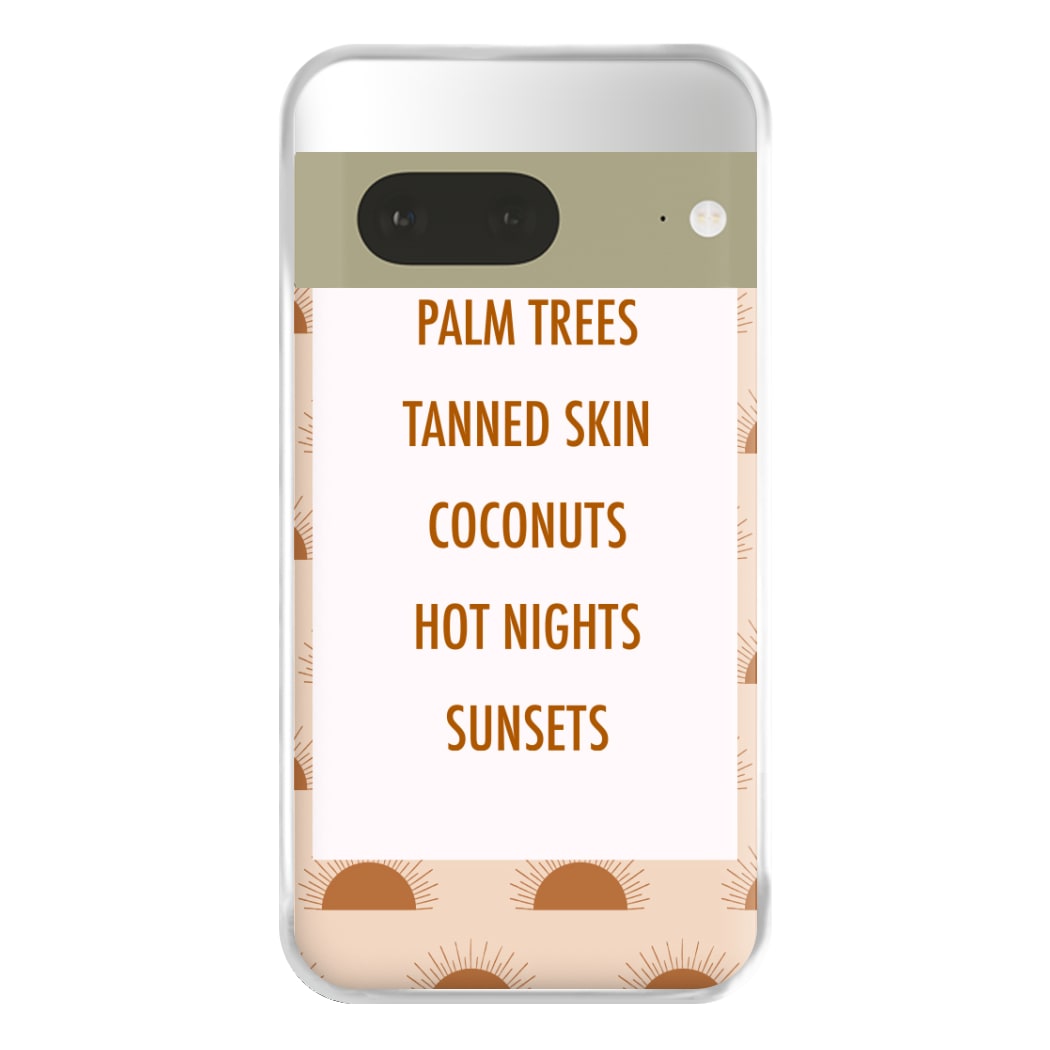 Summers Best Bits - Hot Girl Summer Phone Case for Google Pixel 7a