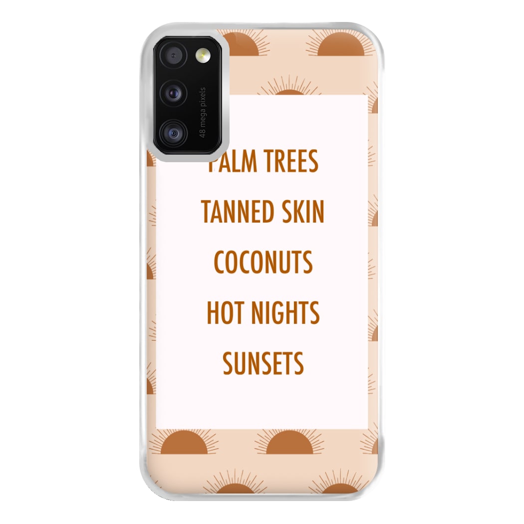 Summers Best Bits - Hot Girl Summer Phone Case for Galaxy A41