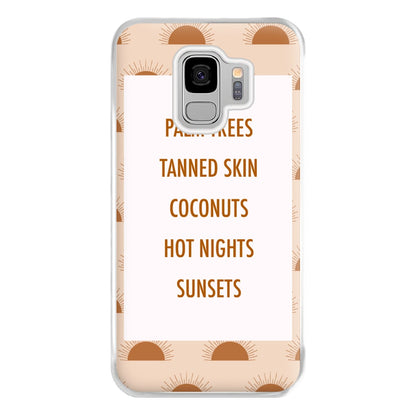 Summers Best Bits - Hot Girl Summer Phone Case for Galaxy S9 Plus