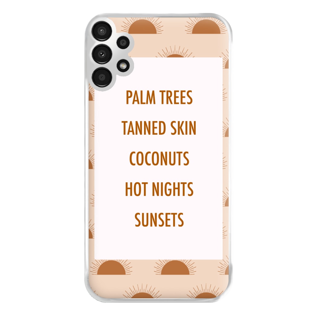 Summers Best Bits - Hot Girl Summer Phone Case for Galaxy A13