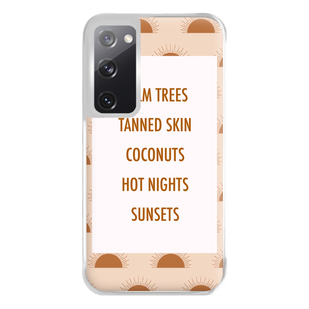 Summers Best Bits - Hot Girl Summer Phone Case for Galaxy S20FE