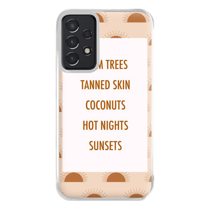 Summers Best Bits - Hot Girl Summer Phone Case for Galaxy A52 / A52s