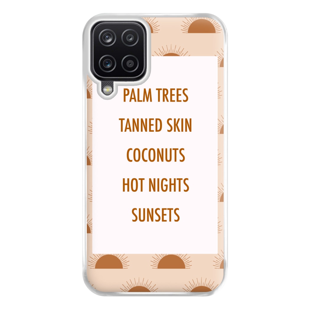 Summers Best Bits - Hot Girl Summer Phone Case for Galaxy A12