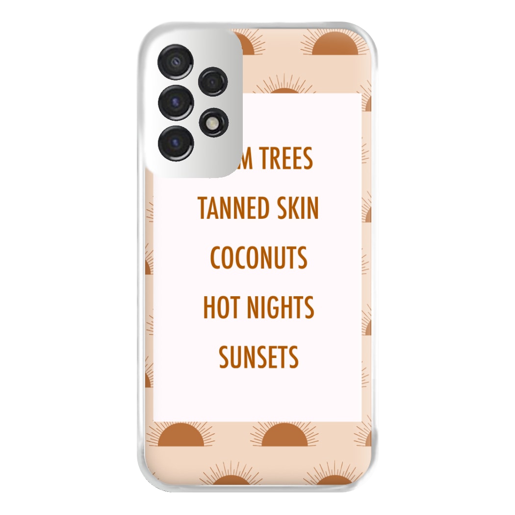 Summers Best Bits - Hot Girl Summer Phone Case for Galaxy A53