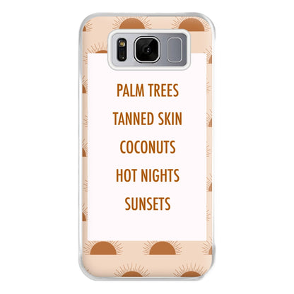 Summers Best Bits - Hot Girl Summer Phone Case for Galaxy S8 Plus