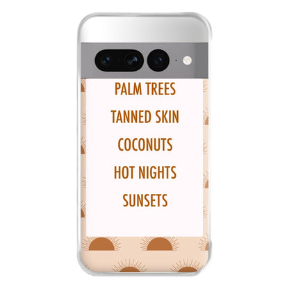 Summers Best Bits - Hot Girl Summer Phone Case for Google Pixel 7 Pro