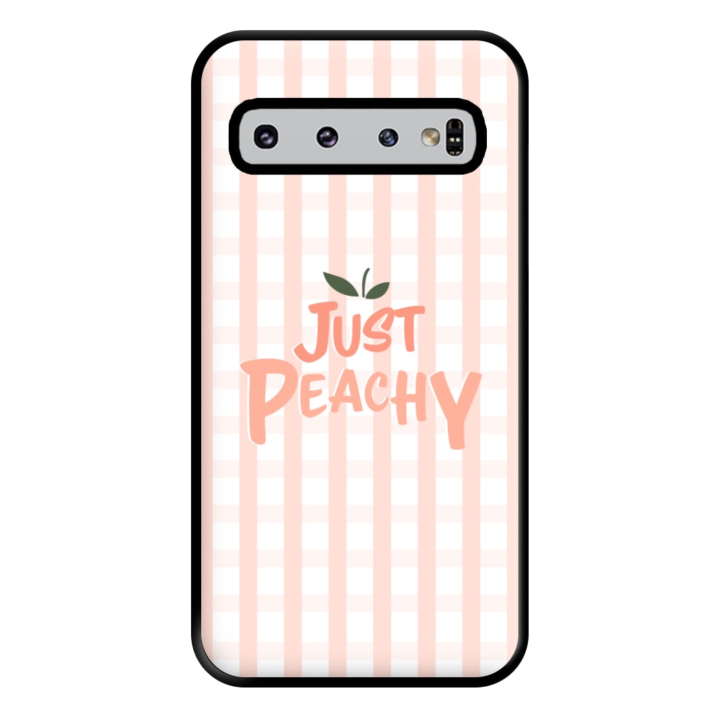 Just Peachy - Hot Girl Summer Phone Case for Galaxy S10 Plus