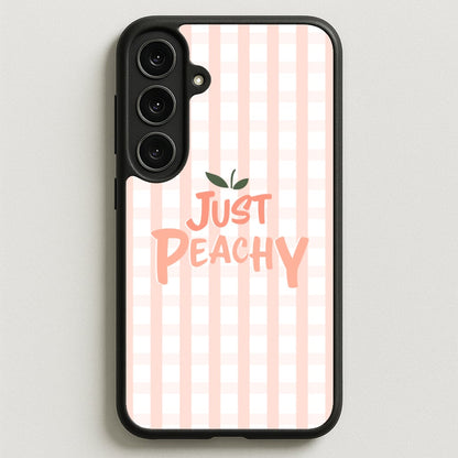 Just Peachy - Hot Girl Summer Phone Case for Galaxy S25FE