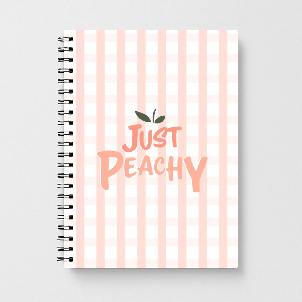 Just Peachy - Hot Girl Summer Notebook