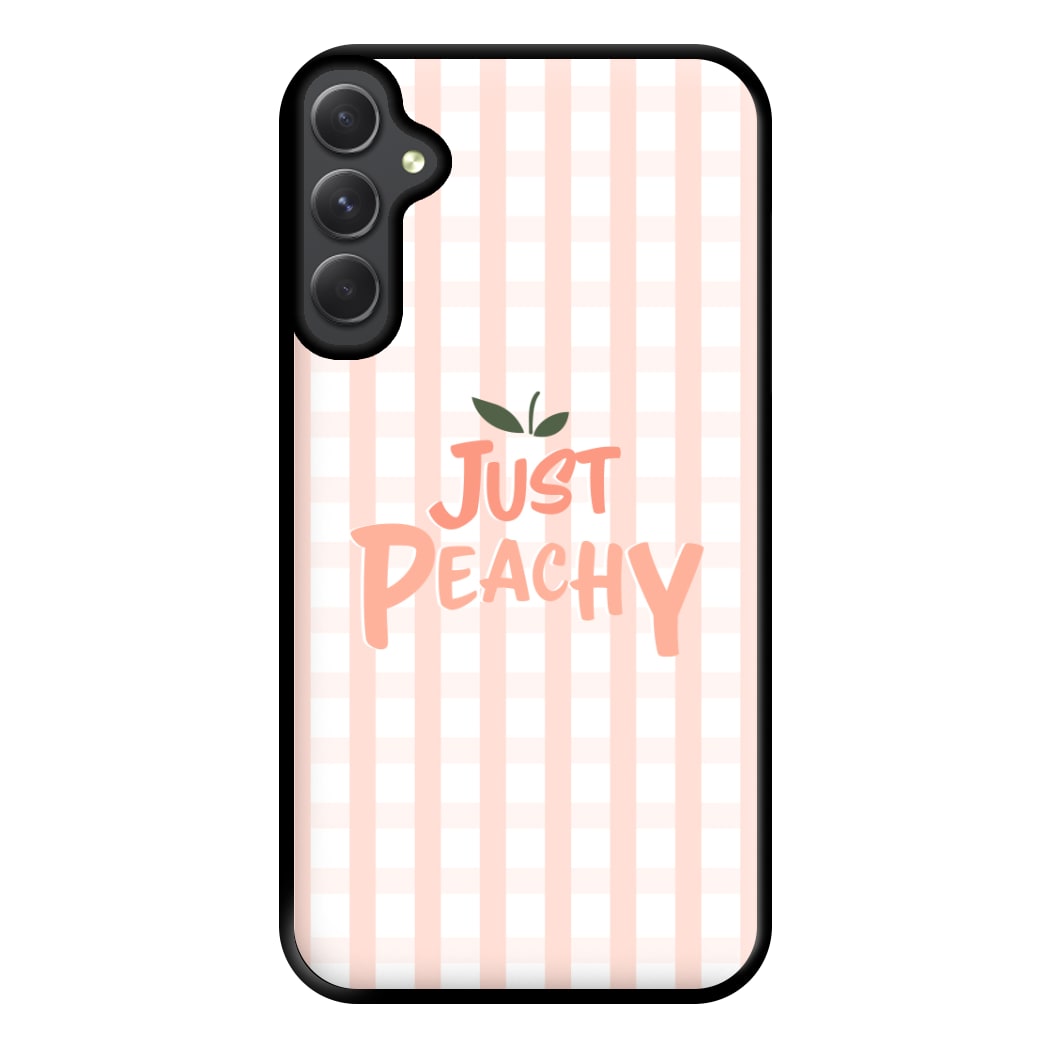 Just Peachy - Hot Girl Summer Phone Case for Galaxy A34