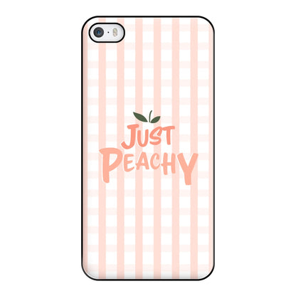 Just Peachy - Hot Girl Summer Phone Case for iPhone 5 / 5s / SE 2016