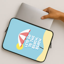Lets Go To The Beach - Summer Quotes MacBook Case