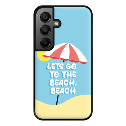 Lets Go To The Beach - Summer Quotes Phone Case for Google Pixel 8