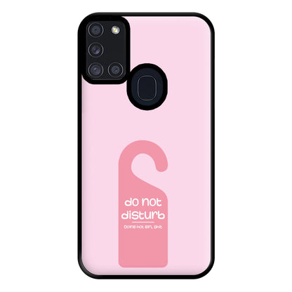 Do Not Disturb - Summer Quotes Phone Case for Galaxy A21s