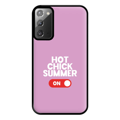 Hot Chick Summer - Summer Quotes Phone Case for Galaxy Note 20 Ultra