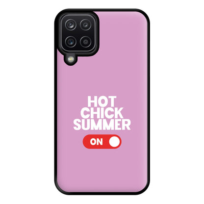 Hot Chick Summer - Summer Quotes Phone Case for Galaxy A12