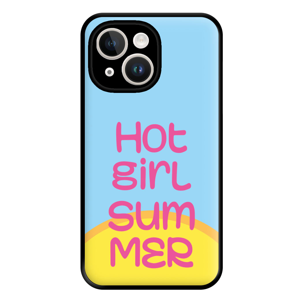 Hot Girl Summer - Summer Quotes Phone Case for iPhone 14 Plus