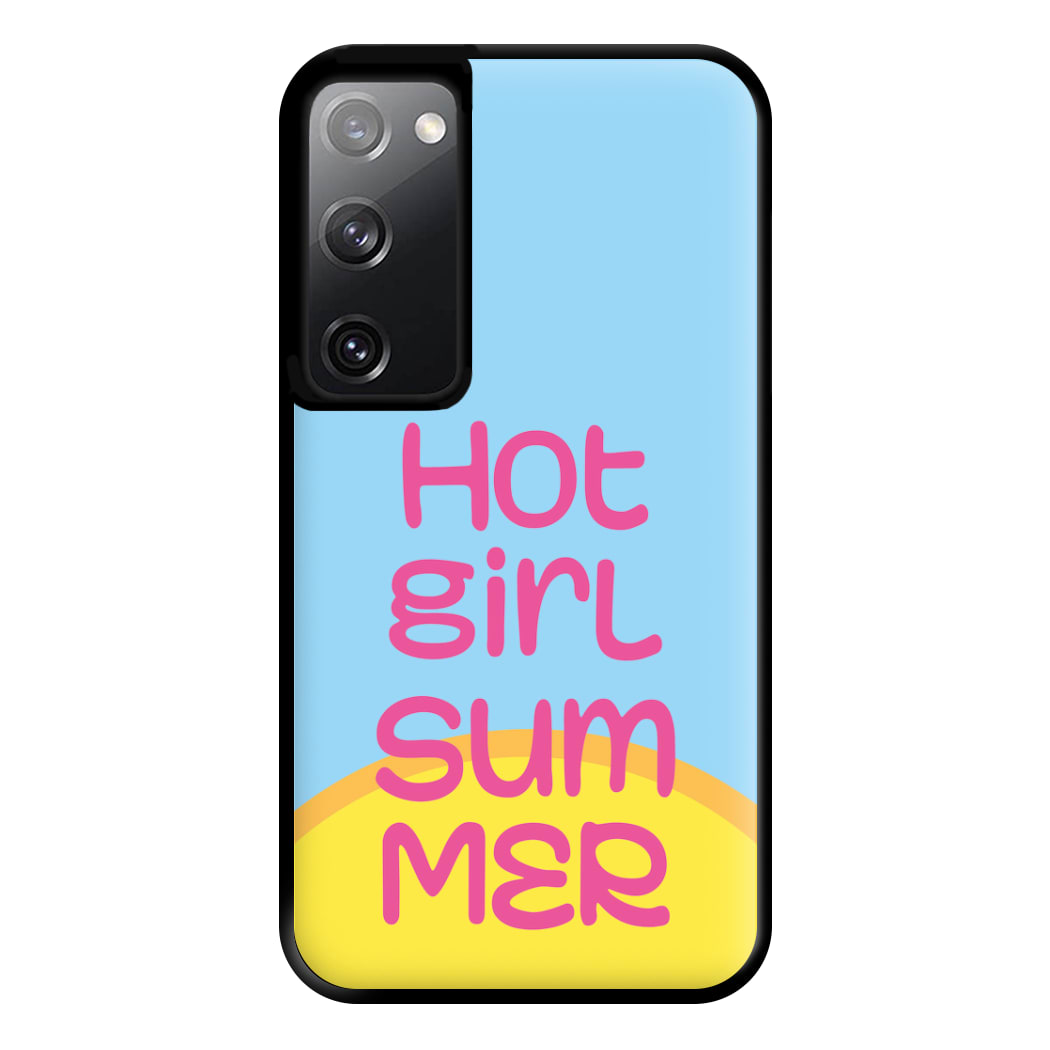 Hot Girl Summer - Summer Quotes Phone Case for Galaxy S20