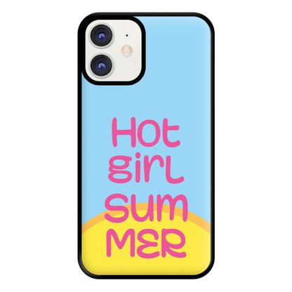 Hot Girl Summer - Summer Quotes Phone Case for iPhone 11