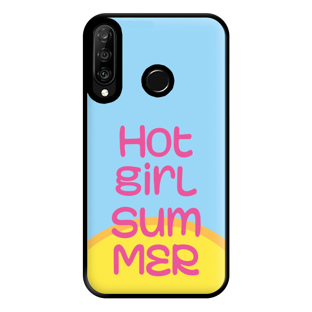 Hot Girl Summer - Summer Quotes Phone Case for Huawei P30 Lite