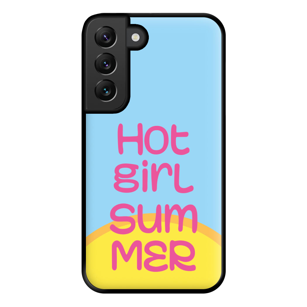 Hot Girl Summer - Summer Quotes Phone Case for Galaxy S22 Plus