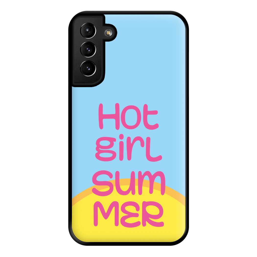 Hot Girl Summer - Summer Quotes Phone Case for Galaxy S21 Plus