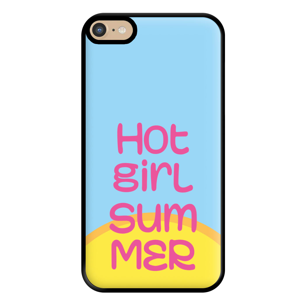 Hot Girl Summer - Summer Quotes Phone Case for iPhone 6 Plus / 7 Plus / 8 Plus