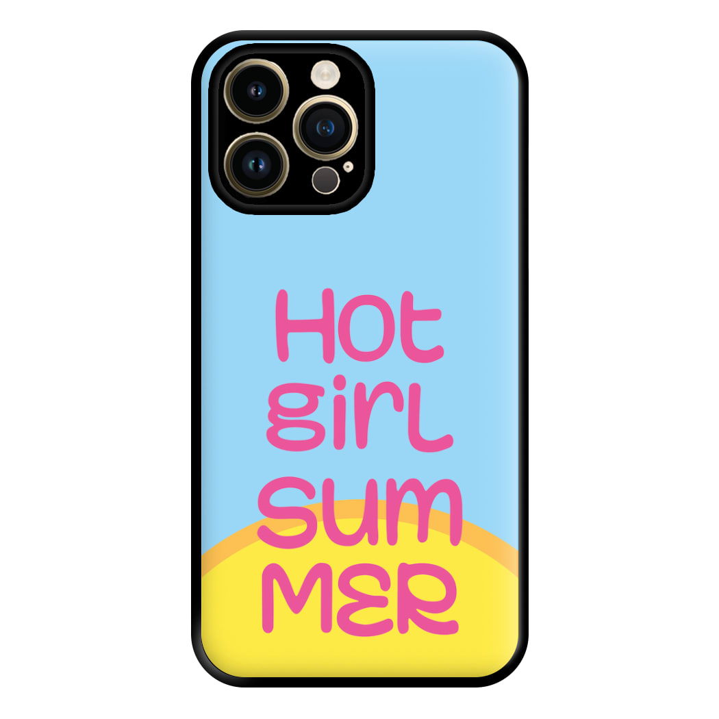 Hot Girl Summer - Summer Quotes Phone Case for iPhone 14 Pro Max