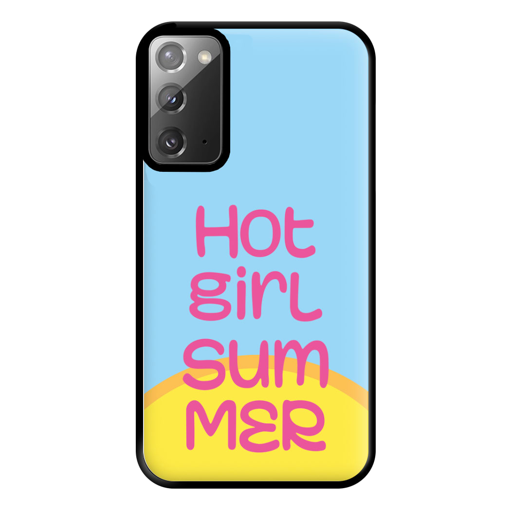 Hot Girl Summer - Summer Quotes Phone Case for Galaxy Note 20 Ultra