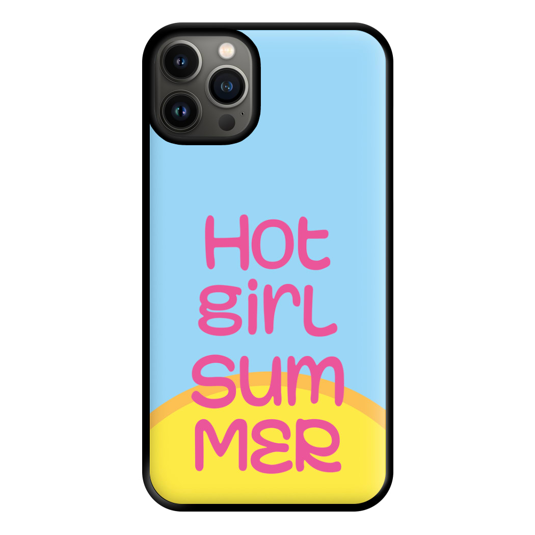 Hot Girl Summer - Summer Quotes Phone Case for iPhone 13