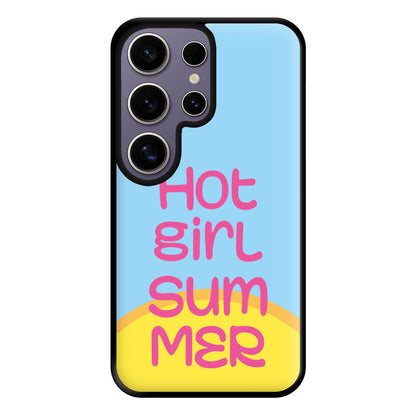 Hot Girl Summer - Summer Quotes Phone Case for Galaxy S25 Ultra