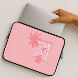 This Is My Resting Beach Face - Summer Quotes MacBook Case