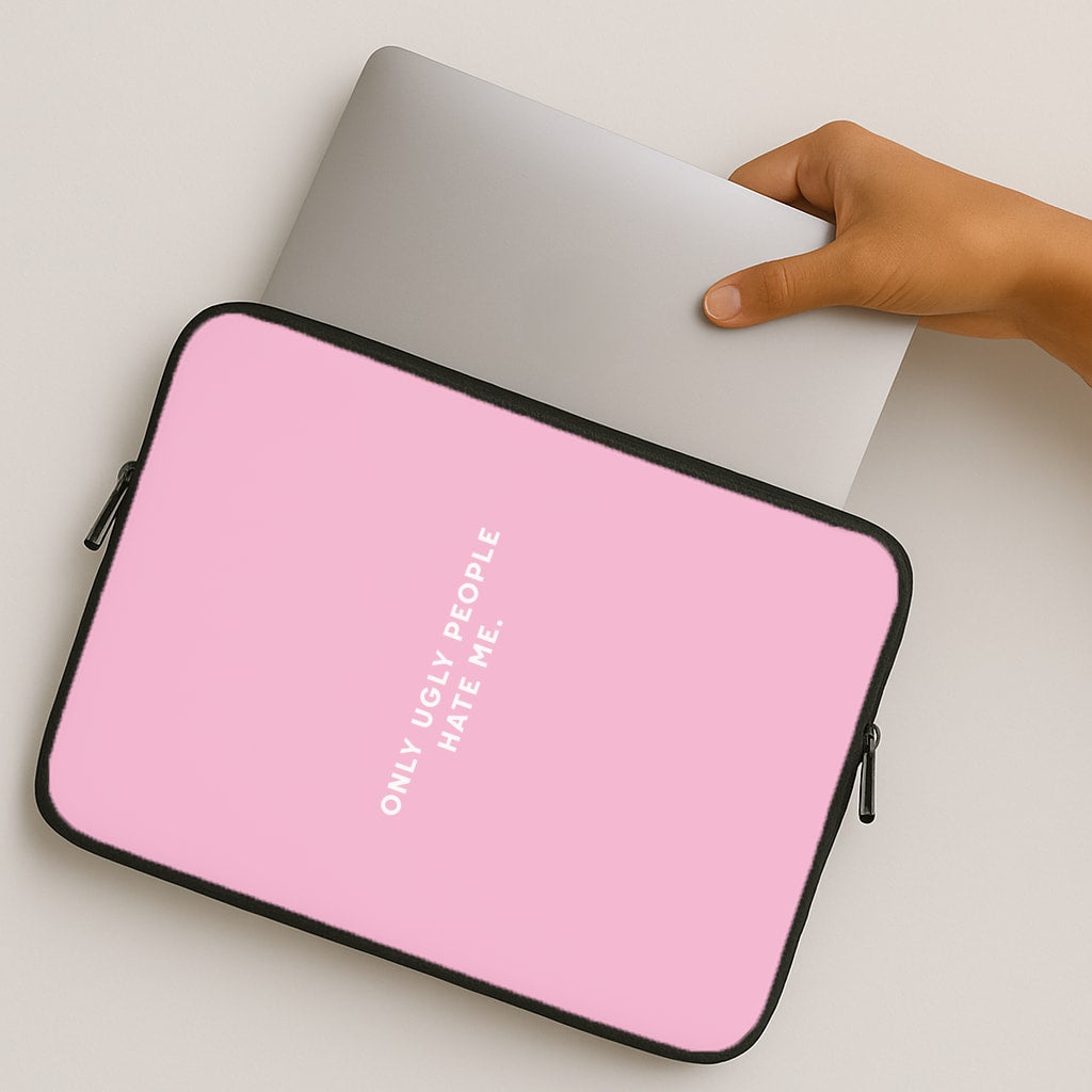 Only Ugly People Hate Me - Summer Quotes MacBook Case