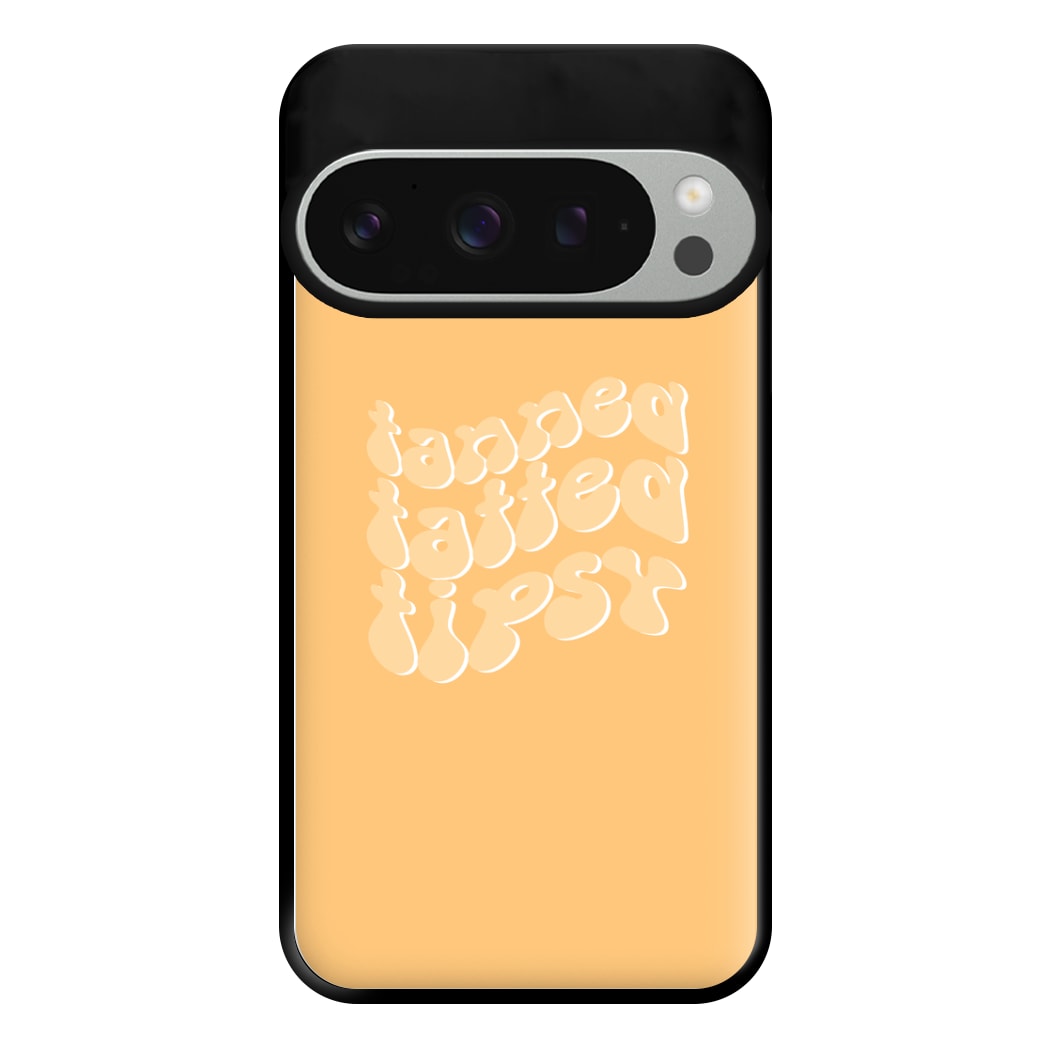 Tanned Tatted Tipsy - Summer Quotes Phone Case for Google Pixel 9 Pro XL