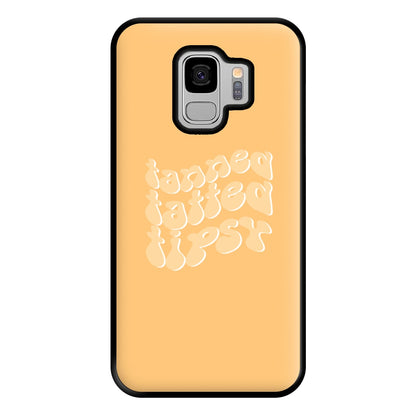 Tanned Tatted Tipsy - Summer Quotes Phone Case for Galaxy S9 Plus