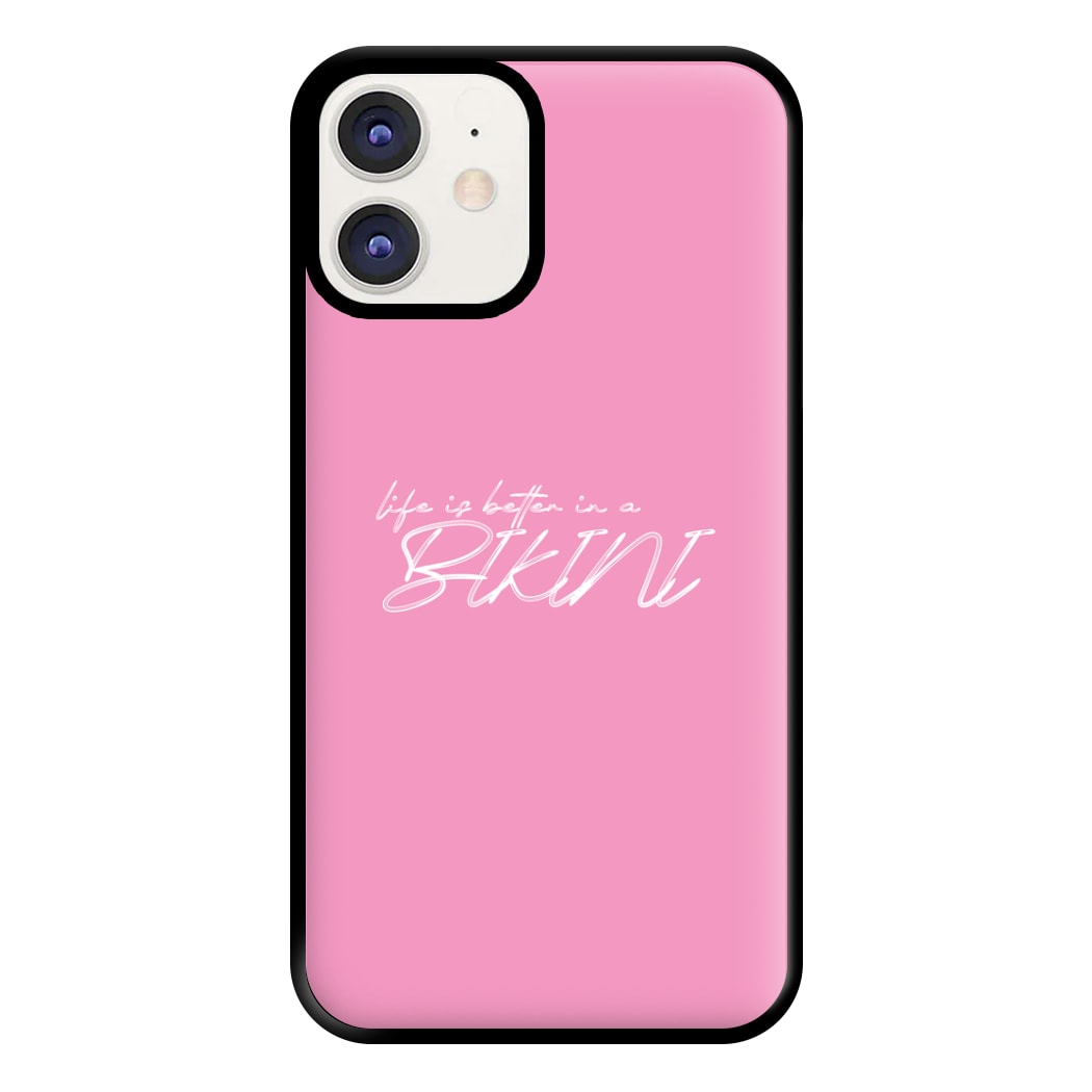 Life is better - Summer Quotes Phone Case for iPhone 11