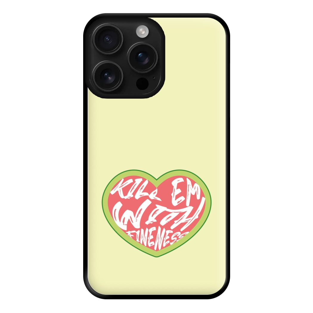 Kill Em With Kindness - Summer Quotes Phone Case for iPhone 16 Pro Max