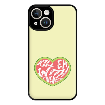 Kill Em With Kindness - Summer Quotes Phone Case for iPhone 14